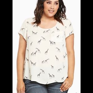 Torrid Giraffe Top